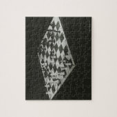 Schach-Brett Puzzle (Vertikal)