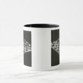 Schach-Brett Tasse (Zentrum)