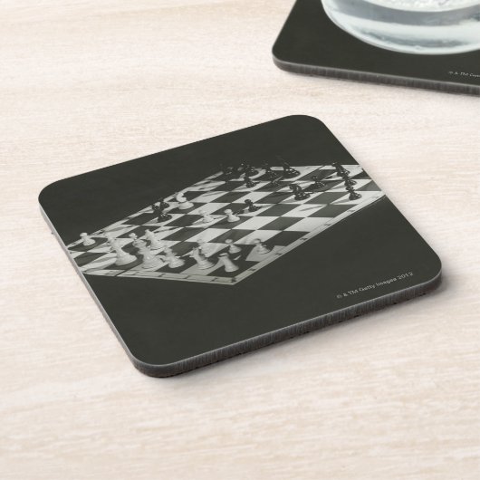 Schach-Brett Untersetzer (Linke Seite)