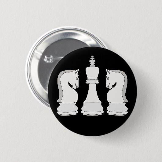 Schach Button (Vorne & Hinten)
