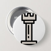 Schach Button (Vorne & Hinten)