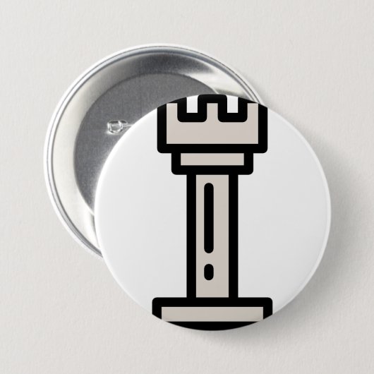 Schach Button (Vorne & Hinten)