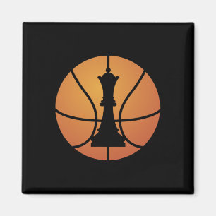 Schach Bysketbyll spendet Spaß für Game Board King Magnet