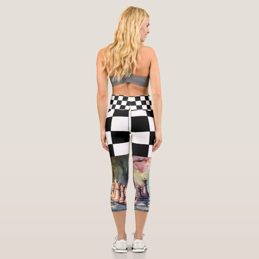 Schach Capri Leggings (Rückseite)