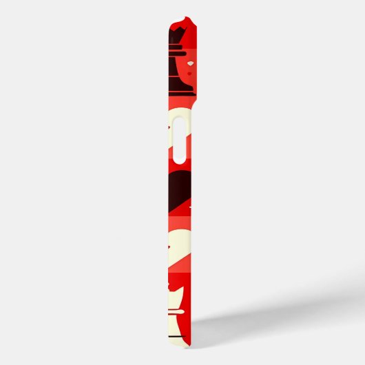 Schach Case-Mate iPhone Hülle (Rückseite / Rechts)