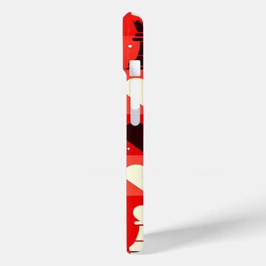 Schach Case-Mate iPhone Hülle (Rückseite / Links)