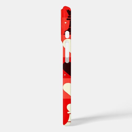 Schach Case-Mate iPhone Hülle (Rückseite / Links)