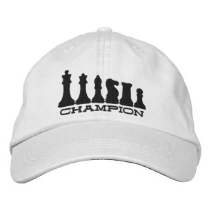Schach Champion Bestickte Baseballkappe