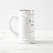 Schach Champion Bierglas (Links)