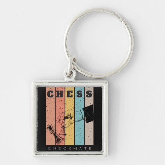 Schach - Checkmate Schlüsselanhänger (Vorne)