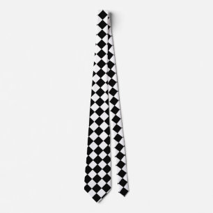 Schach Club Checkered Neck Tie Krawatte