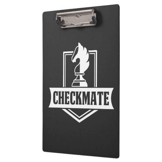 Schach Club Checkmate Schachzug Klemmbrett (Links)