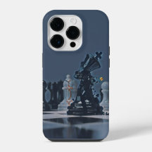 Schach - Cooles blaues Foto