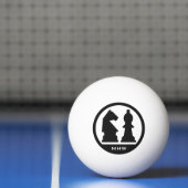 SCHACH cusom Monogramm-Klingeln pong Bälle Tischtennisball (Netto)