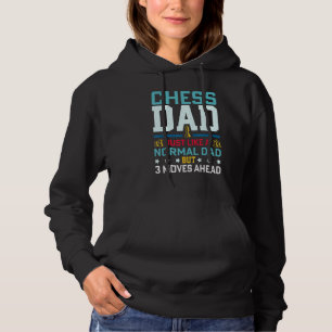 Schach-Daddy genau wie ein normaler Daddy, aber 3 Hoodie