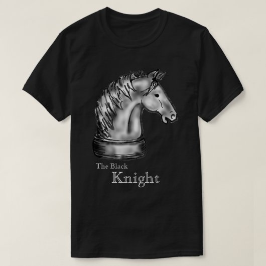 Schach der dunkle Ritter, T-Shirt (Design vorne)