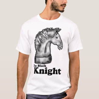 Schach der dunkle Ritter, T-Shirt weiß
