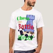 Schach - der Kampf der Köpfe! T-Shirt