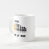 Schach die Kunst des Krieges (gotischer Kaffeetasse (Vorderseite Links)