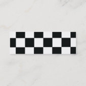 Schach - dünn mini visitenkarte (Rückseite)