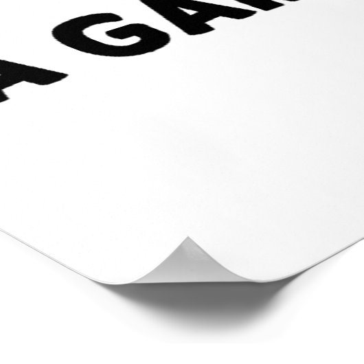 Schach ein Spiel, in dem Denker regieren Poster (Ecke)