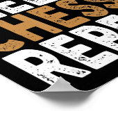 Schach essen wiederholen Schach Poster (Ecke)