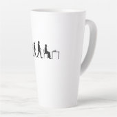 Schach - Evolution des Schachspielers Milchtasse (Rechte Ecke)