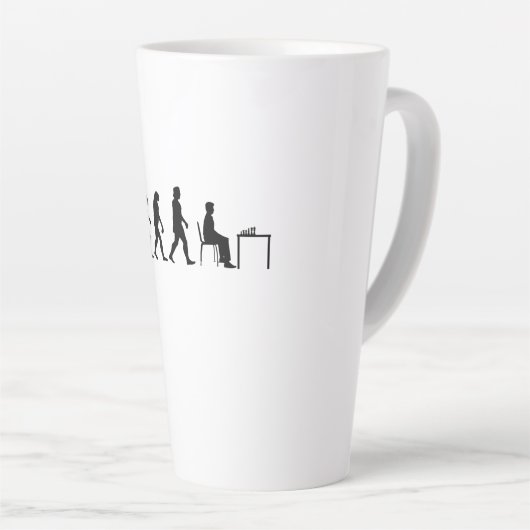 Schach - Evolution des Schachspielers Milchtasse (Rechte Ecke)