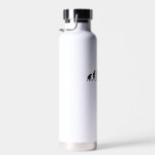 Schach - Evolution des Schachspielers Trinkflasche (Rechts)
