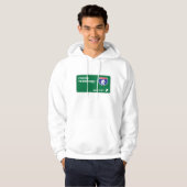 Schach-folgender Ausgang Hoodie (Vorne ganz)
