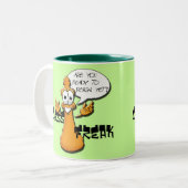 Schach-Freak Zweifarbige Tasse (Vorderseite Links)