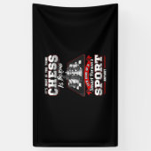 Schach Funny Quotes Spaß Redewendungen Banner (Vertikal)