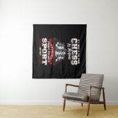 Schach Funny Quotes Spaß Redewendungen Wandteppich (Beispiel (Horizontal))