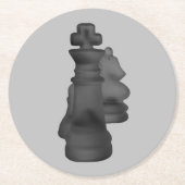 Schach für Untersetzer (Vorderseite)