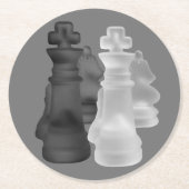 Schach für Untersetzer (Vorderseite)