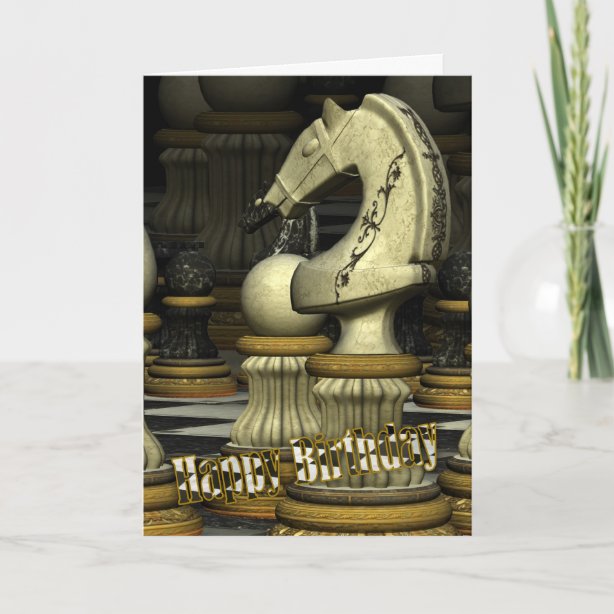 Schach Geburtstagskarten Zazzle.de