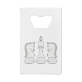 Schach Geldbeutel Flaschenöffner (Rückseite)