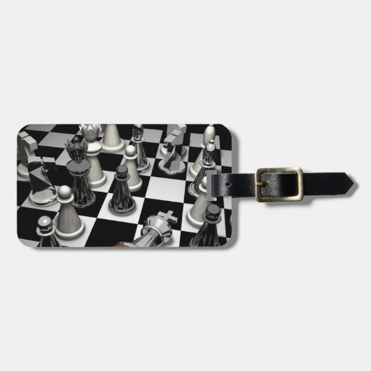Schach Gepäckanhänger (Vorderseite horizontal)