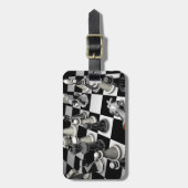 Schach Gepäckanhänger (Vorderseite vertikal)