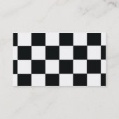 Schach - Geschäft Visitenkarte (Rückseite)