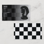 Schach - Geschäft Visitenkarte (Vorne/Hinten)