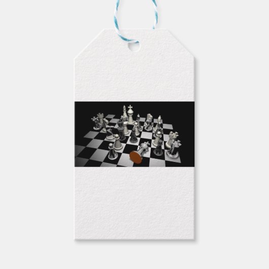 Schach Geschenkanhänger (Vorderseite)