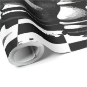 Schach Geschenkpapier (Rolleneckpunkt)