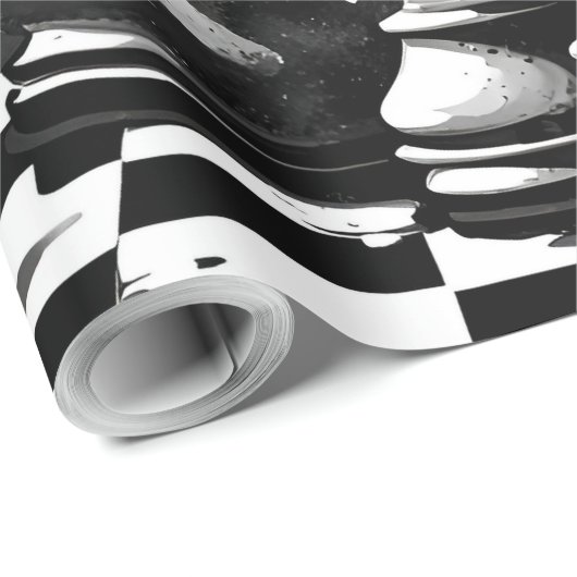 Schach Geschenkpapier (Rolleneckpunkt)