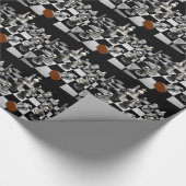 Schach Geschenkpapier (Ecke)