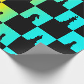 Schach Geschenkpapier (Ecke)
