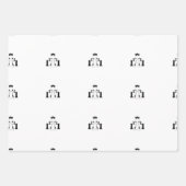 Schach  geschenkpapier set (Vorderseite 3)