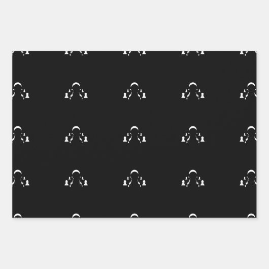 Schach geschenkpapier set (Vorderseite 2)