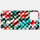 Schach, gewirbelt unter Rot und Blau, Panorama Case-Mate iPhone Hülle (Rückseite (Horizontal))
