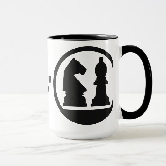 SCHACH-Gewohnheits-Tassen Tasse (Rechts)